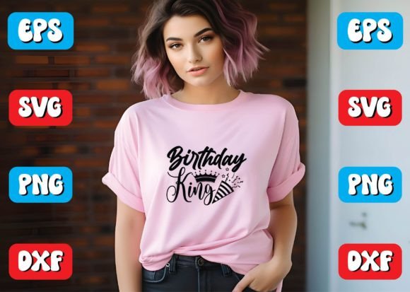 Birthday King SVG Design Review for Real Embroidery Projects