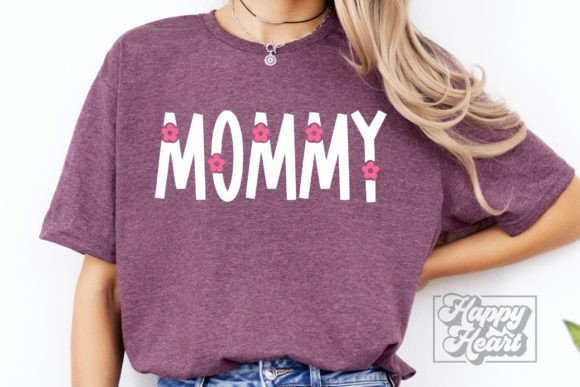 Mommy Flower Floral Mom Birthday SVG PNG Review