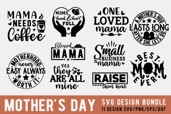Mother s Day SVG Bundle for Custom Embroidery Projects