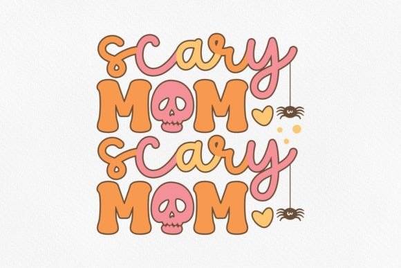 Scary Mom Retro SVG Design Review