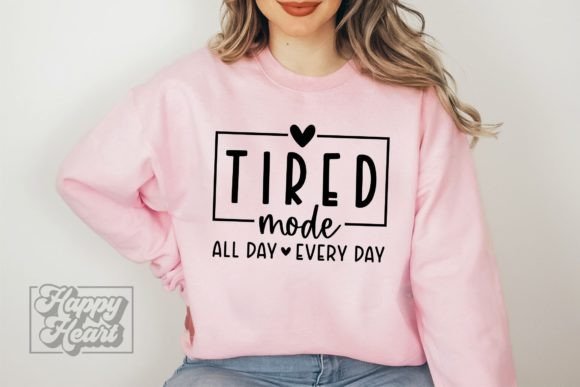 Tired Mode SVG – Mom Life, But Make It Embroidered